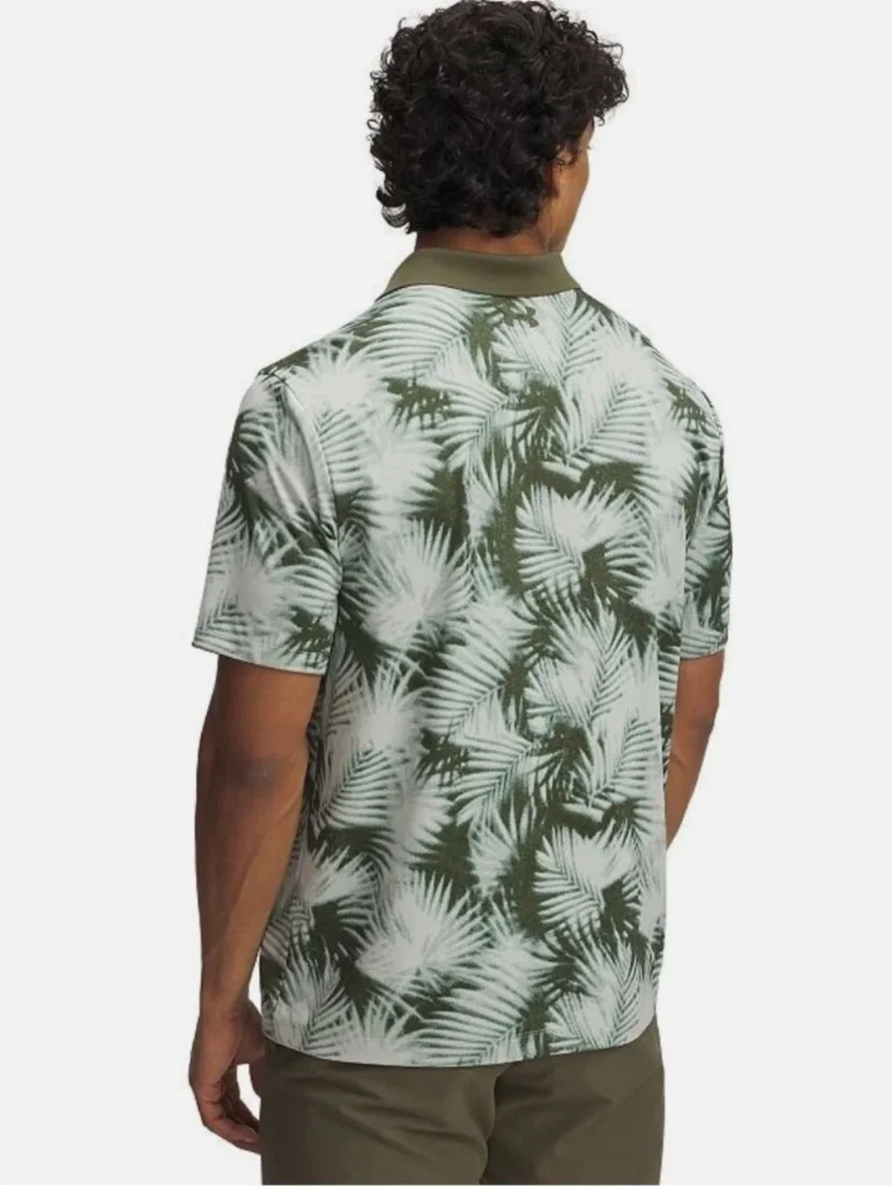 Under Armour Men’s Performance 3.0 Golf Polo - Hydro Green - Picture 2 of 3